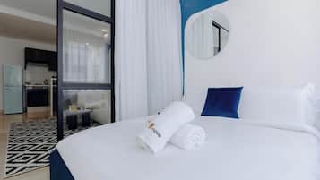 Appartement, balcon, vue ville | Wi-Fi gratuit