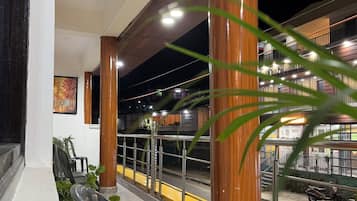 Pemandangan balkon