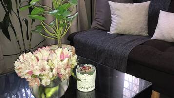 Apartamento, 1 quarto | Sala de estar