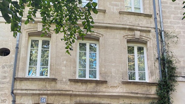Façade de l’hébergement 