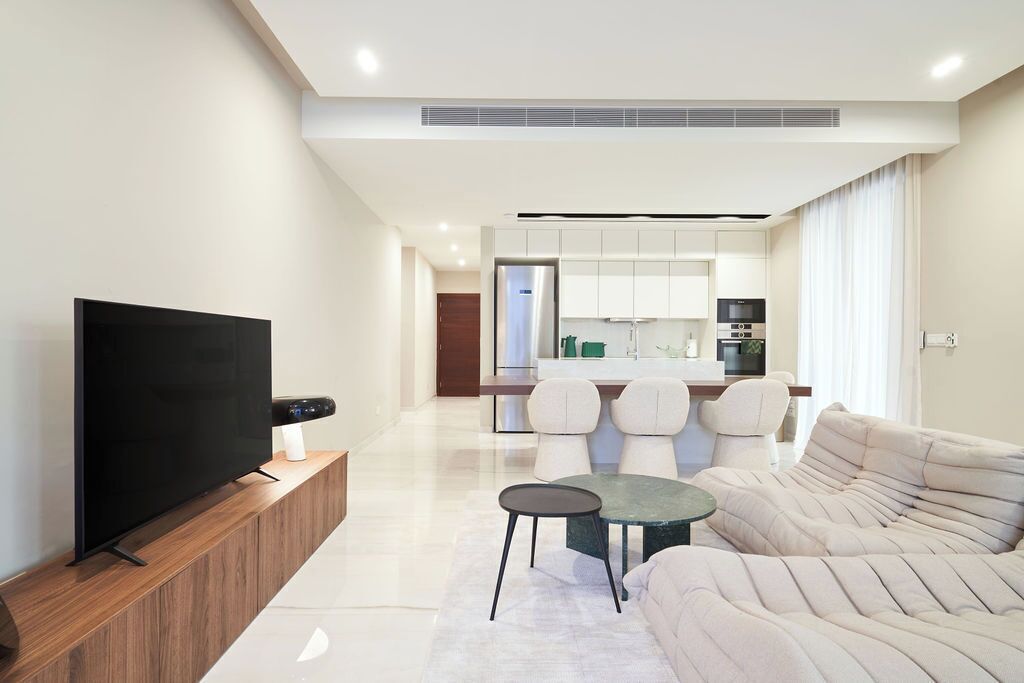 Apartment, Balkon | Wohnbereich