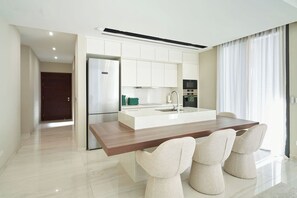 Apartment, Balcony | Private kitchen - La Maison 2BR Luxury Apartment Nicosia (Egkomi Lefkosias)