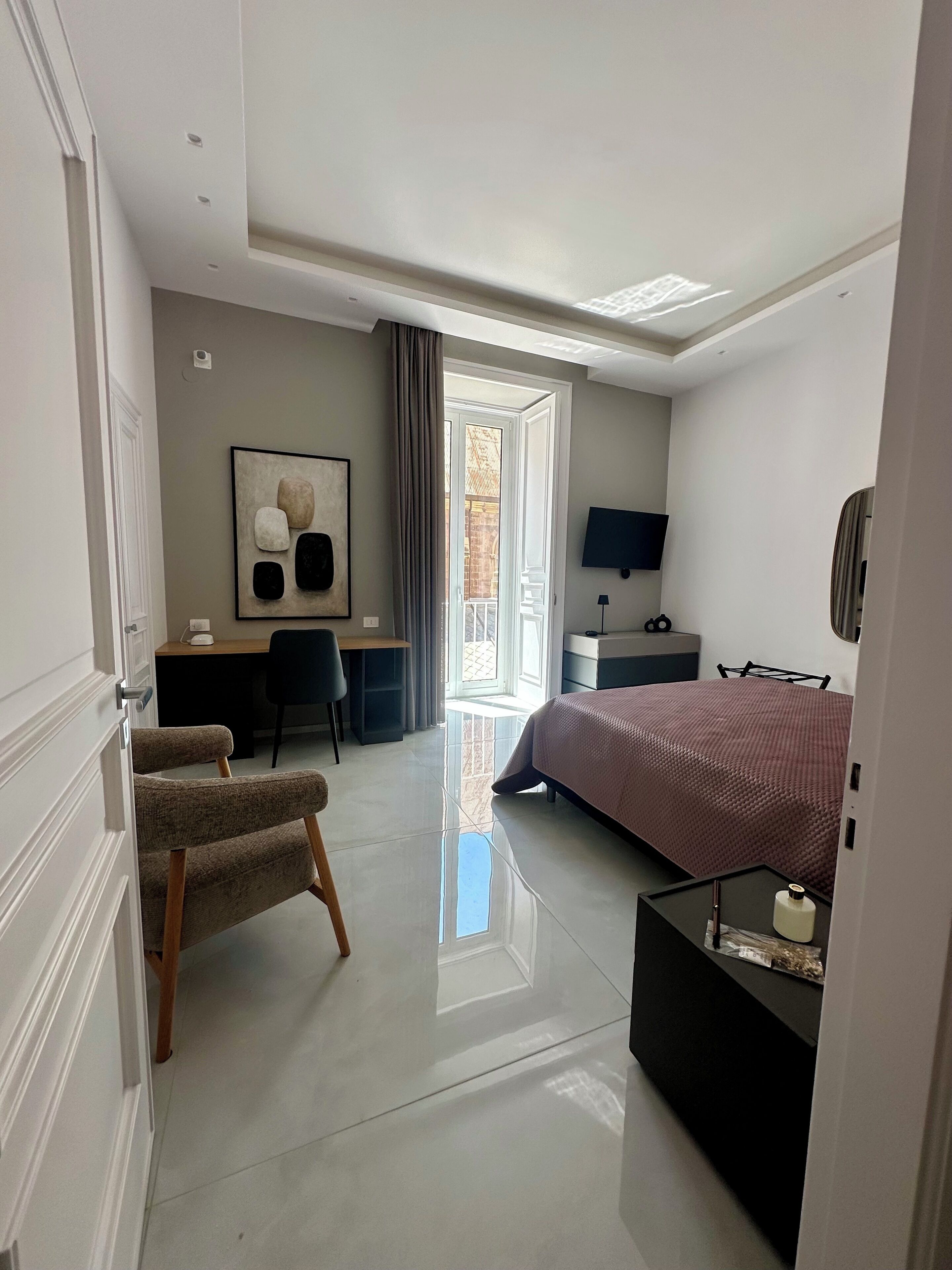 1 chambre, fer et planche à repasser, Wi-Fi, draps fournis