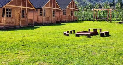 Oxapampa, cabañas típicas en San Marcos lodge