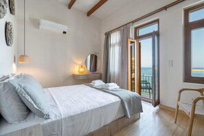 Iron/ironing board, free WiFi - Leo - 2 Bedroom Apartment Overlooking (Chania)