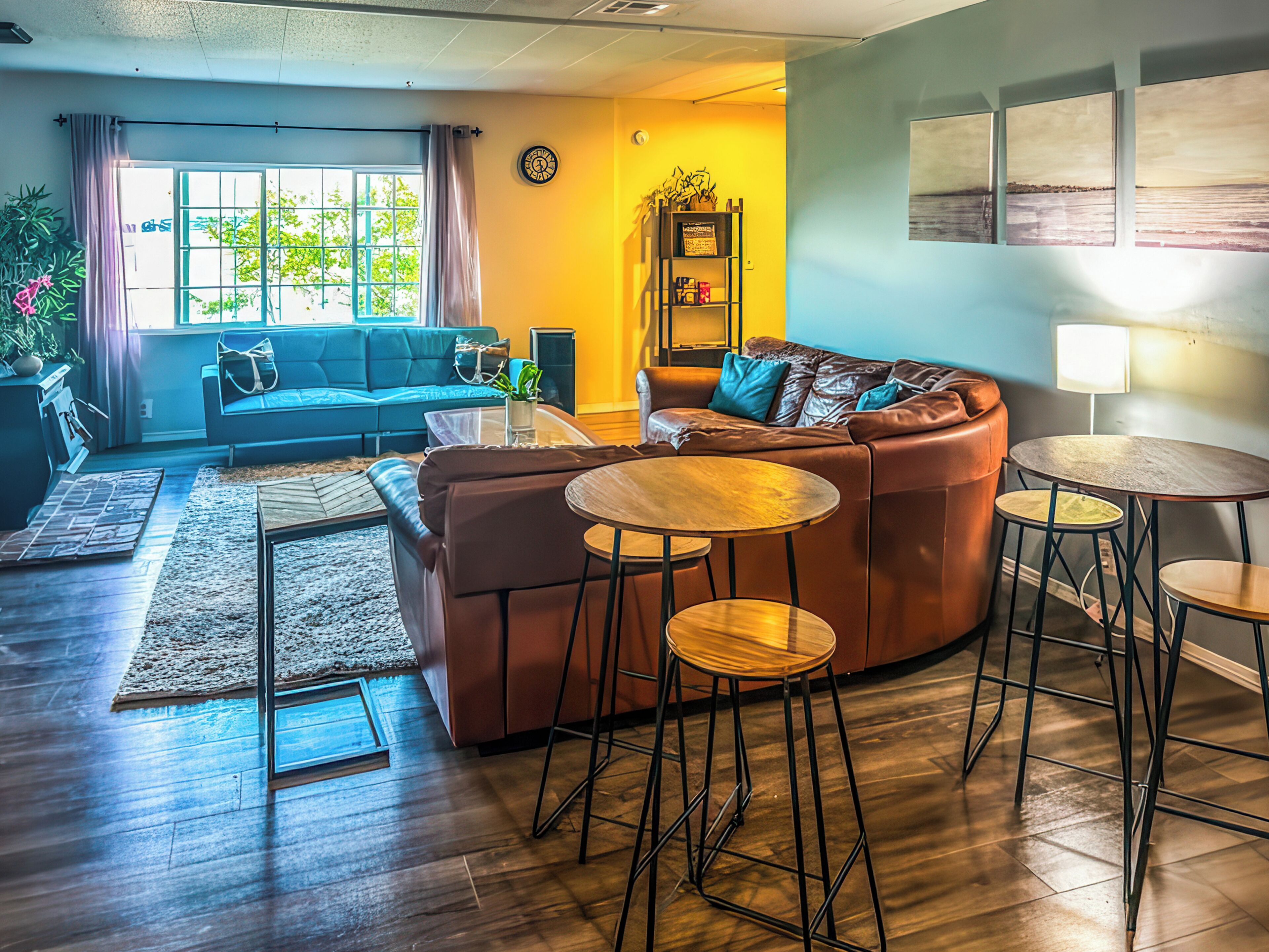 House, Patio, Mountain View | Living area