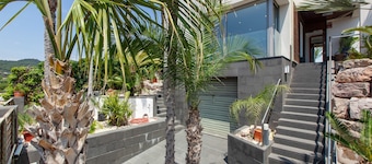 Villa 'Las Palmeras' for Families Only with Private Pool, Wi-Fi, and Air Conditioning