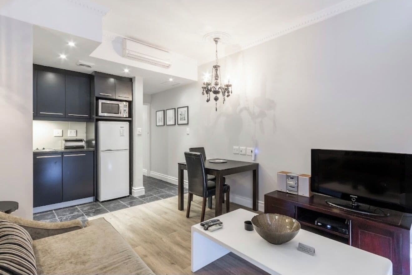 Appartement, 2 chambres, accessible aux personnes à mobilité réduite, balcon | Équipements de la chambre