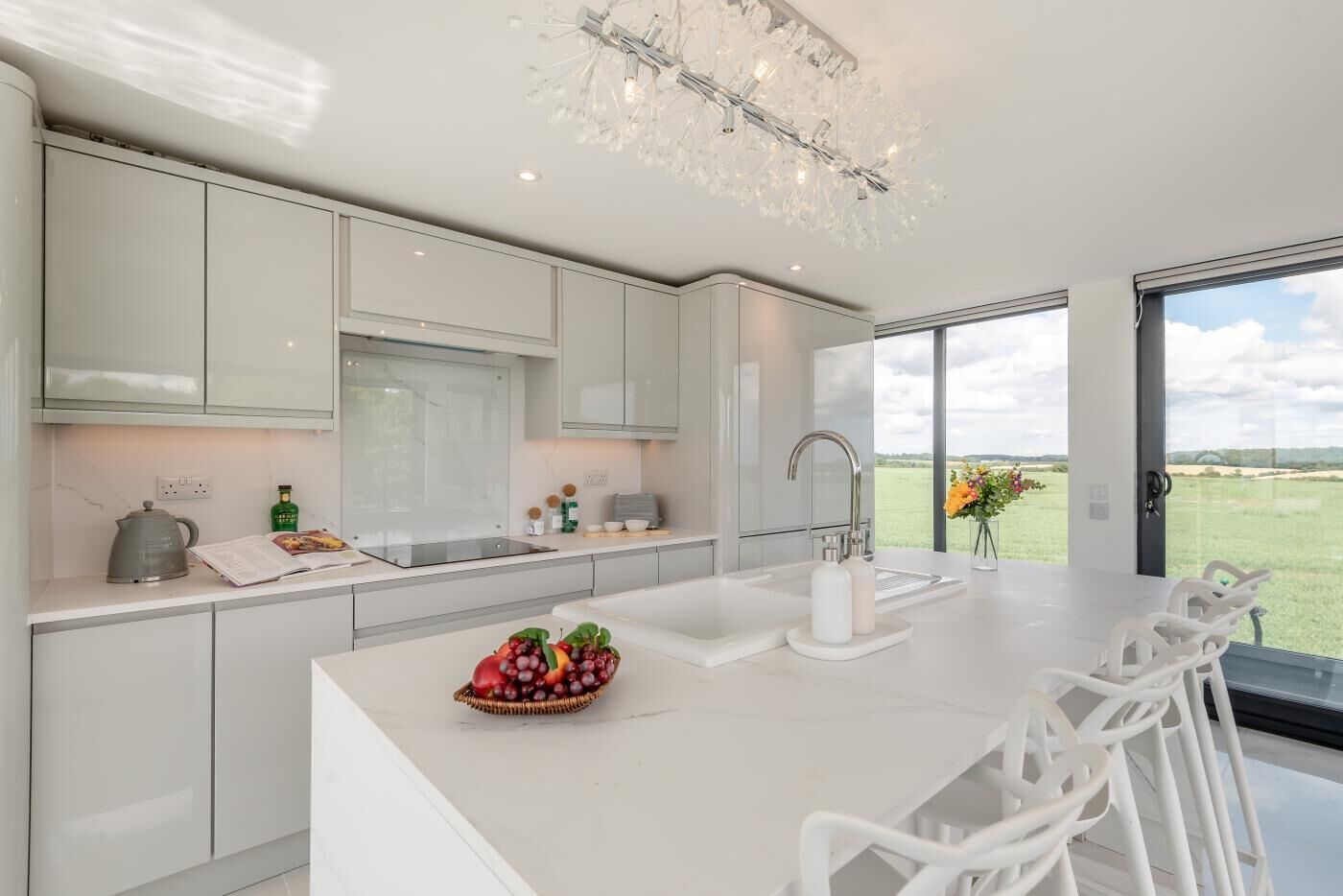 Microwave, oven, dishwasher, highchair