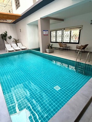 Pool - Paros Cosy House - Écrin Stay - Pool and Gym - Bright T2 (Dakar)