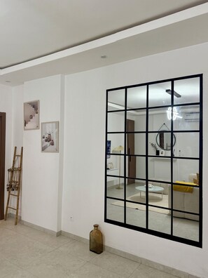 Interior - Paros Cosy House - Écrin Stay - Pool and Gym - Bright T2 (Dakar)