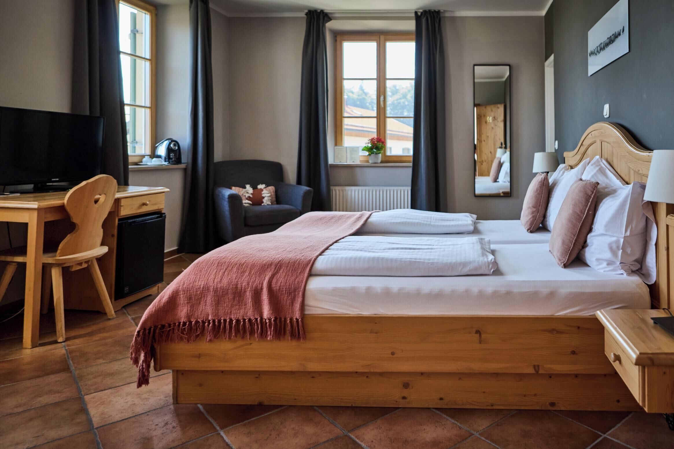 Classic-Doppelzimmer, Gartenblick