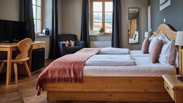 Classic-Doppelzimmer, Gartenblick