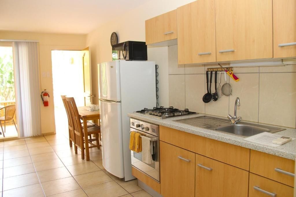 Deluxe Apartment, Balcony, Garden View | Private kitchen