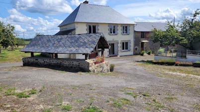 Guest house on a zero-treatment fruit farm