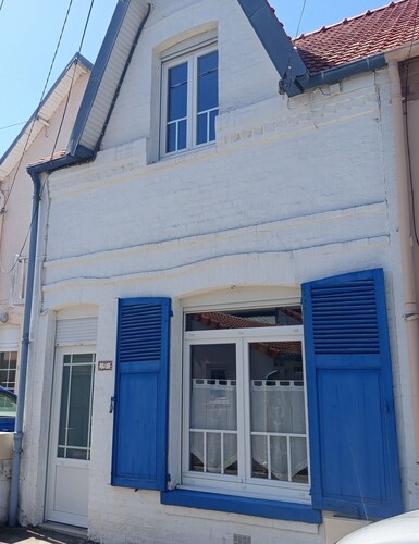 Bright house with garden near beach