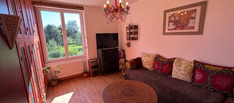 At Patricia's: A spacious townhouse in the countryside in Graçay
