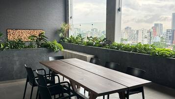 Outdoor dining