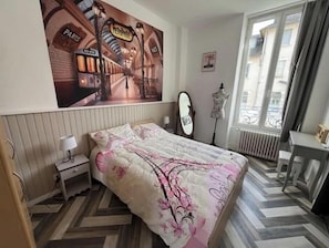 1 Schlafzimmer, Bügeleisen/Bügelbrett, kostenloses WLAN, Bettwäsche