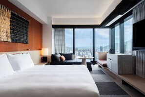 Chambre Deluxe, 1 très grand lit et 1 canapé-lit