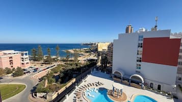 Apartment, Balcony, Sea View | Pool | Seasonal outdoor pool