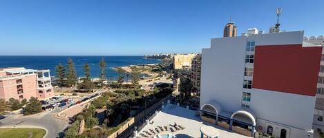 Apartment, Balcony, Sea View | Pool | Seasonal outdoor pool