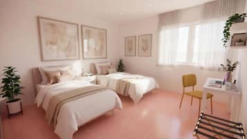 Apartment, Balcony, Sea View | In-room safe, soundproofing, iron/ironing board, free WiFi