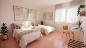 Apartment, Balcony, Sea View | Peti besi dalam bilik, kalis bunyi, seterika/papan seterika 