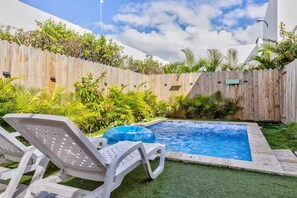 Outdoor pool - Tropical villa | Pool & Jacuzzi near beaches (Punta Cana)