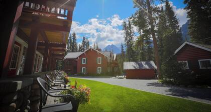Lake Louise Escape with Private Deck & Views