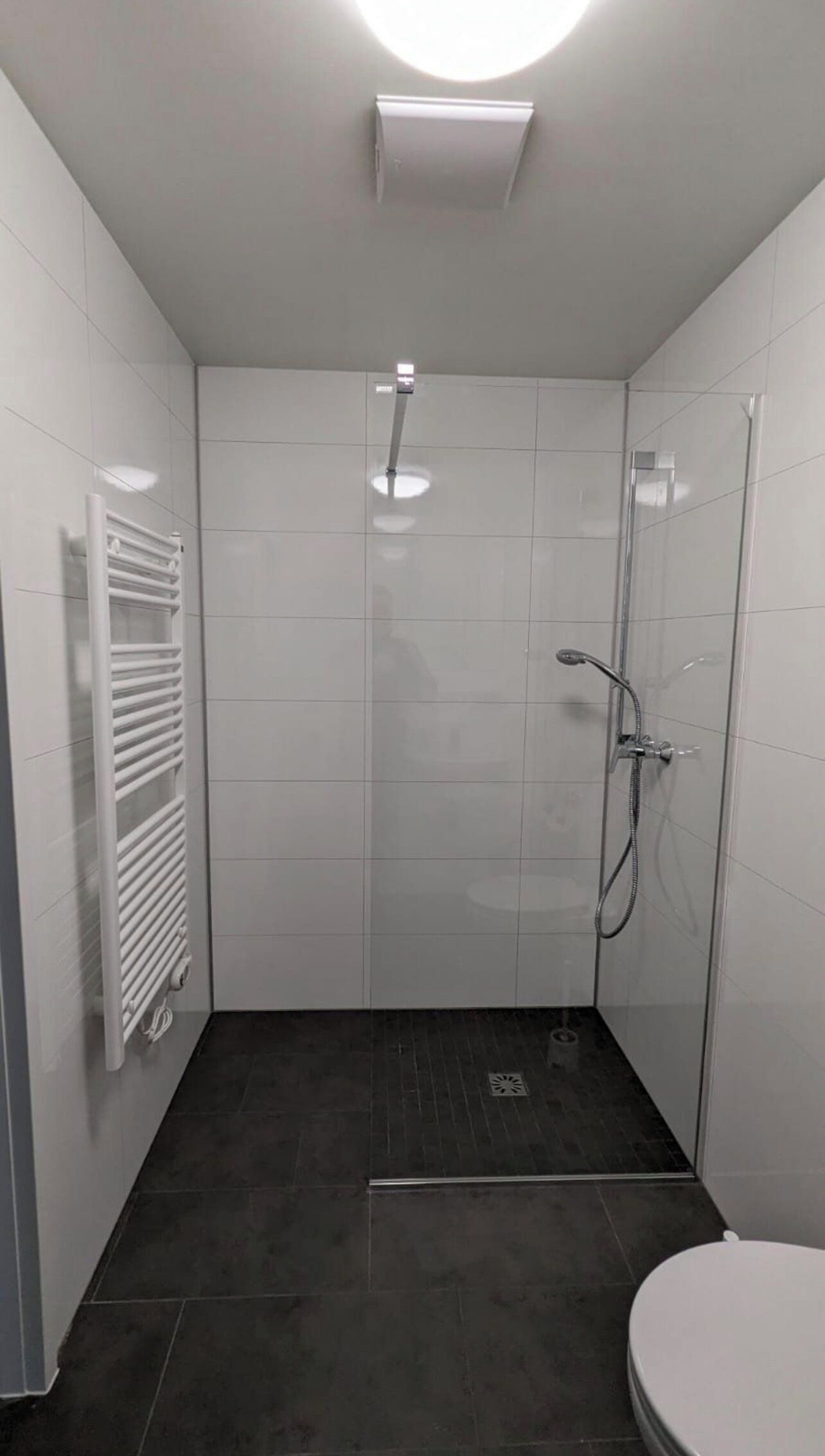 Deluxe Apartment, Non Smoking, Kitchen | Bathroom | Shower, hair dryer, towels, soap