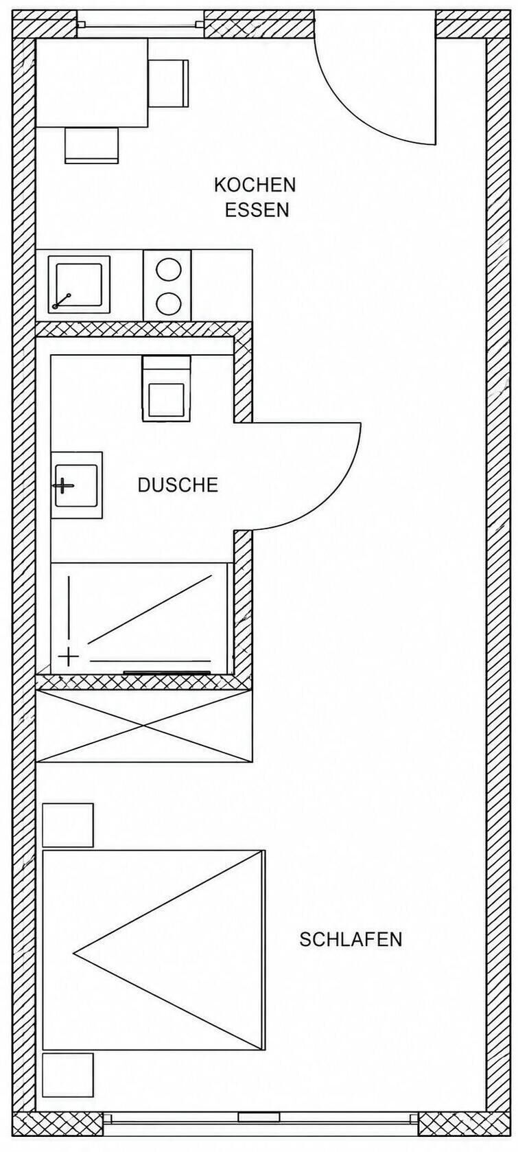 Appartement Deluxe, non-fumeurs, cuisine | Bureau, espace de travail pour ordinateur portable, Wi-Fi gratuit
