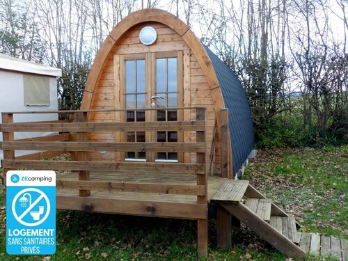 Cabane 3 étoiles - Piscine  - eeefbb