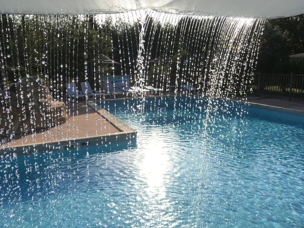 Piscine chauffée