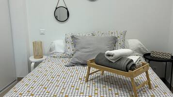 1 bedroom, iron/ironing board, Internet, bed sheets