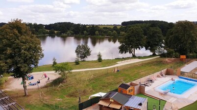 Cabane 3 étoiles - Piscine - ccbaica
