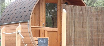 ZEcamping 3* familial piscine dog friendly sauna tente 13m2 4 pers