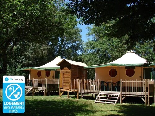 ZEcamping 3* calme et nature - proche châteaux de la Loire