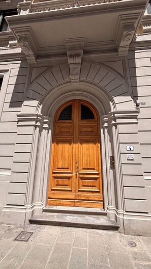 Fassade der Unterkunft