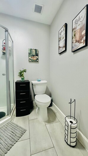 Bathroom - Cozy 1-bedroom apartment in nice Houston with AC (Houston)