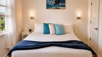 1 Schlafzimmer, Zimmersafe, Schreibtisch, Bügeleisen/Bügelbrett