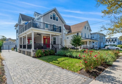 Coastal Retreat in N.E. Asbury, Two blocks to ocean.