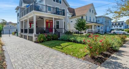 Coastal Retreat in N.E. Asbury, Two blocks to ocean.