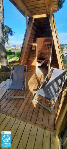 Cabane 3 étoiles - Piscine  - ccbgbga