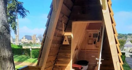 Cabane 3 étoiles - Piscine - ccbgbga