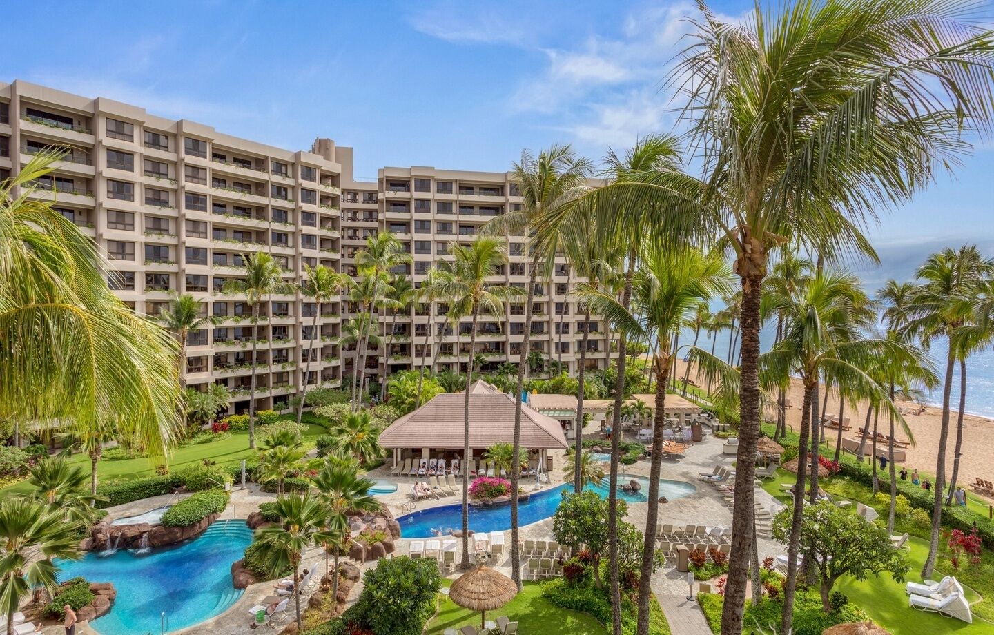 2 outdoor pools