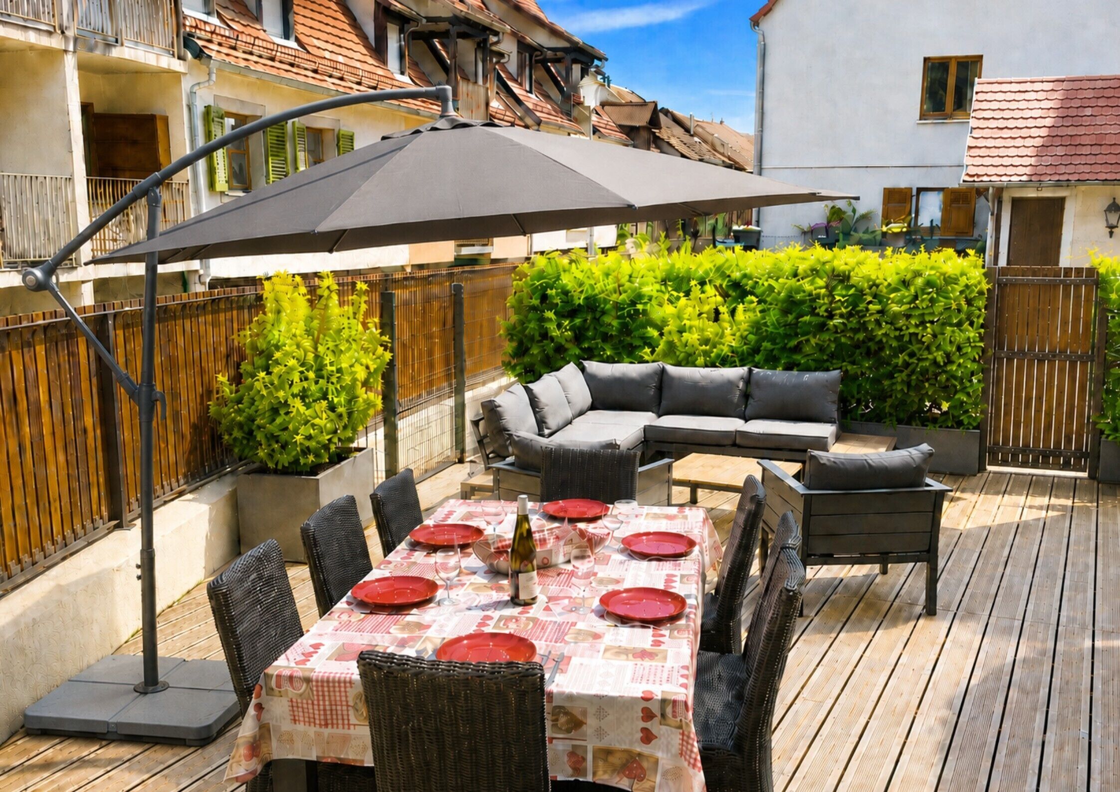 Utendørsservering