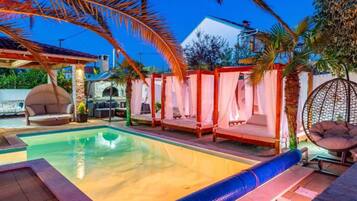Una piscina climatizada