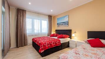 1 chambre, fer et planche à repasser, accès Internet, draps fournis