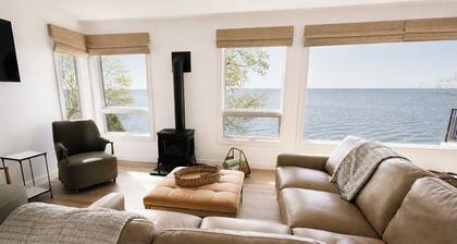 Lake Superior Retreat with Private Sauna and Panoramic Views
